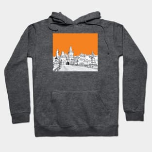 Charles Bridge in Prague Hoodie